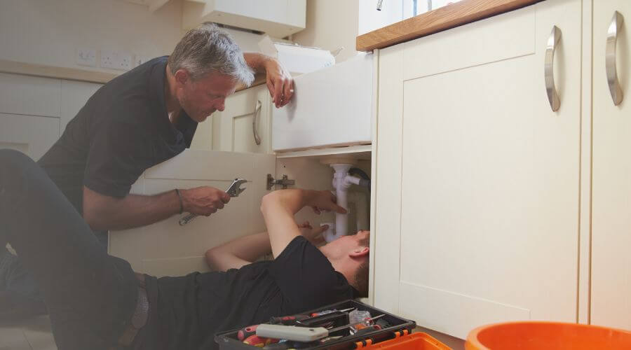 Professional burst pipe repair services in Golden Eagle, IL